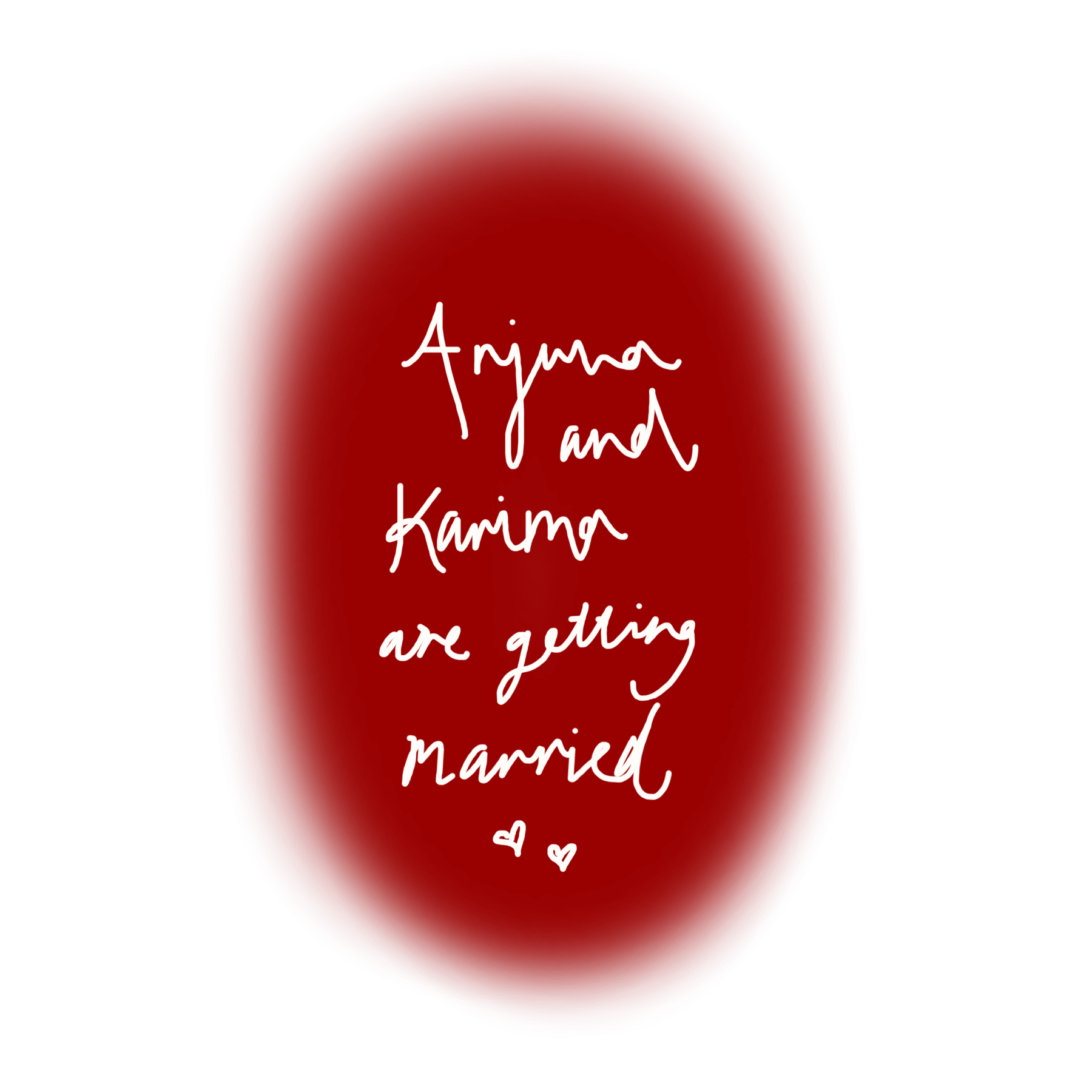 arjuna and karima are getting married